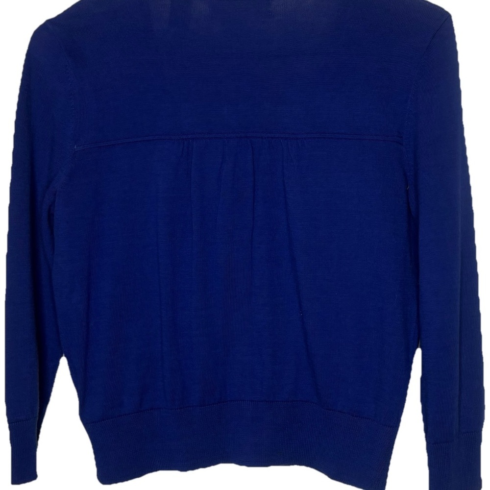 Liz Claiborne Royal Blue Button-Front Cardigan – Size Small S - Picture 3 of 4